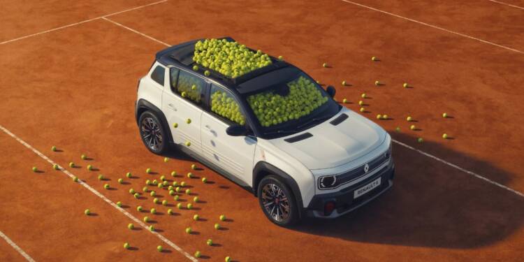 Renault 4 E-Tech Roland-Garros
