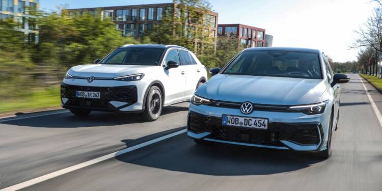 VW Golf e T-Roc híbridos