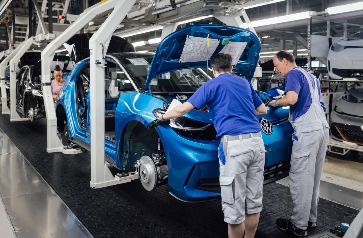 VW fábrica de Zwickau Alemanha