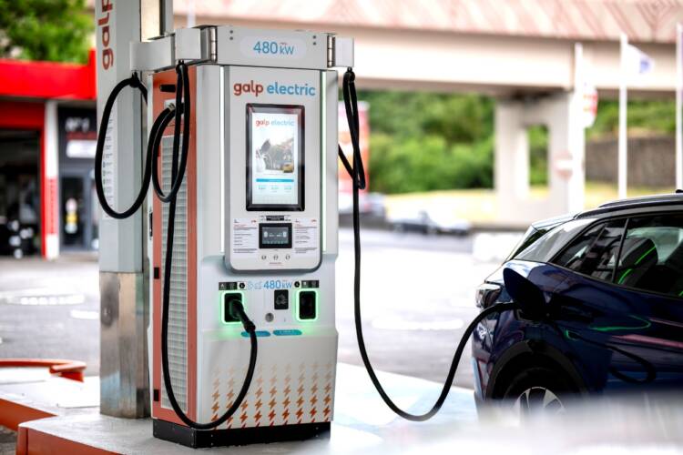 Galp estão de carregamento 480 kW