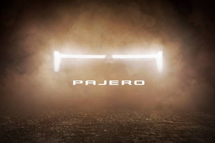 Nova geração do Pajero