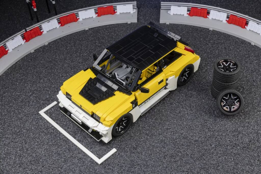 Renault 5 Turbo 3E em Lego