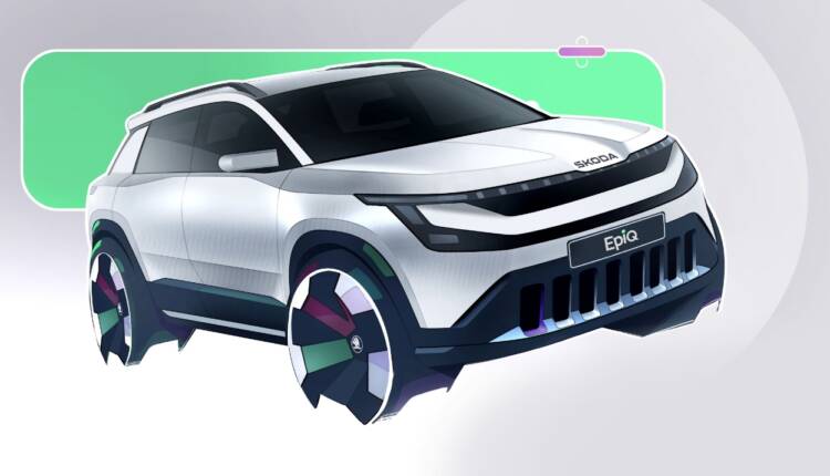 Interior do Skoda Epiq revelado antes da estreia mundial
