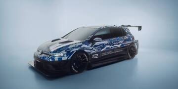 VW Golf R 24H show car