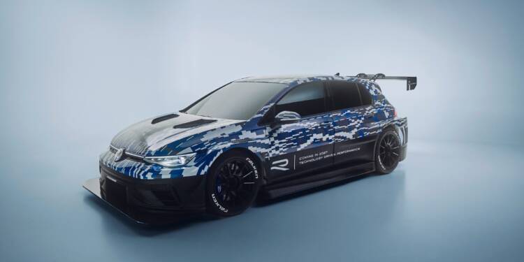 VW Golf R 24H show car