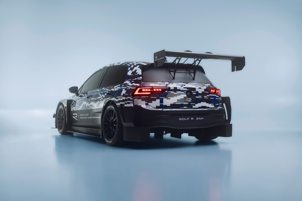 VW Golf R 24H show car