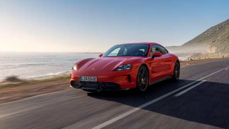 Porsche Taycan aprimorado