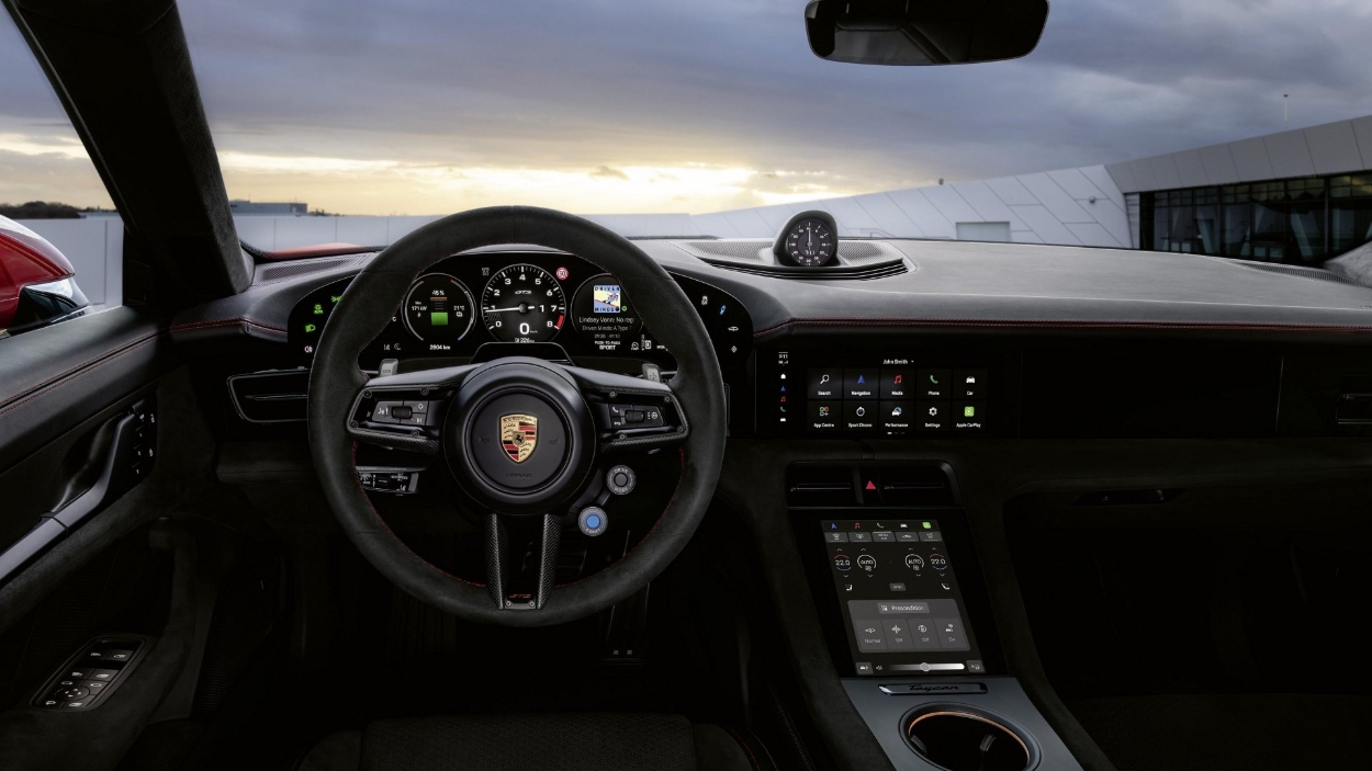 Porsche Taycan aprimorado