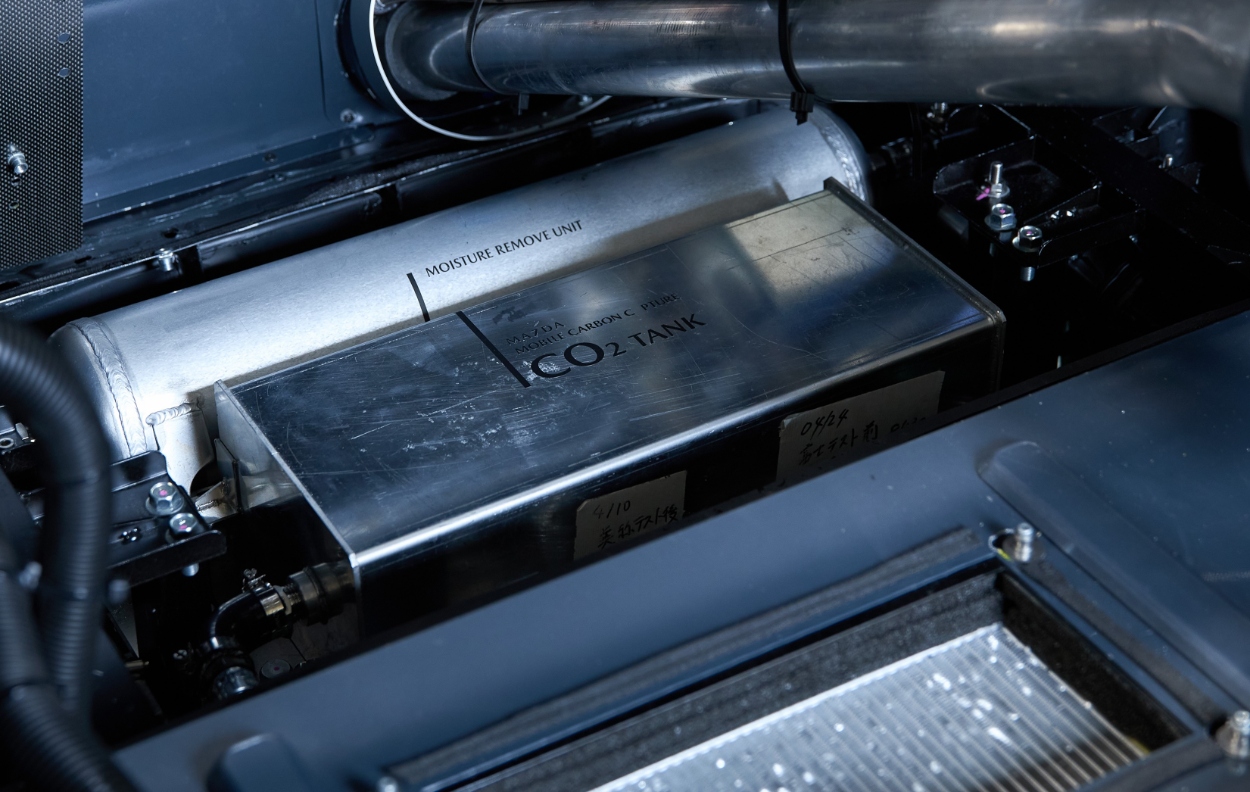 Mazda testa captura móvel de CO2