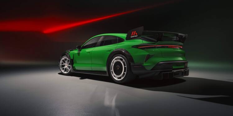 PorscheTaycan Manthey pneus Pirelli