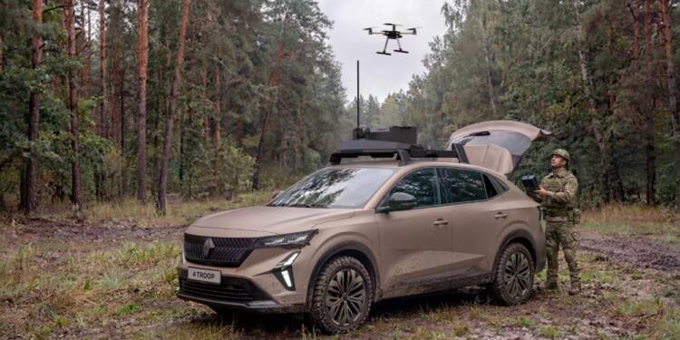 Renault transforma SUV em veículo militar