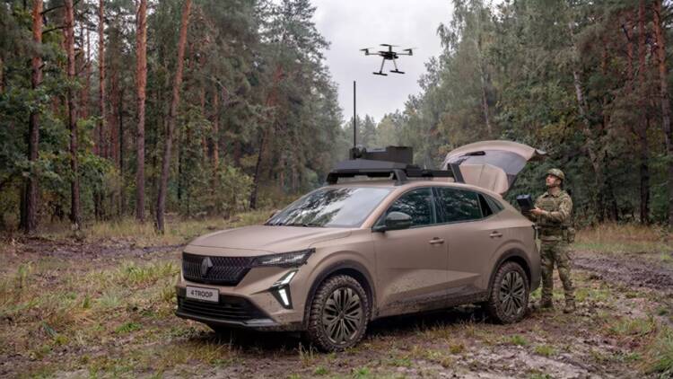 Renault transforma SUV em veículo militar