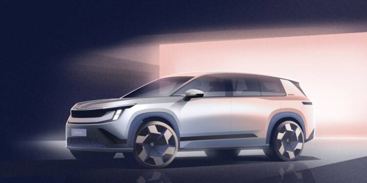 Skoda Peaq o SUV de 7 lugares