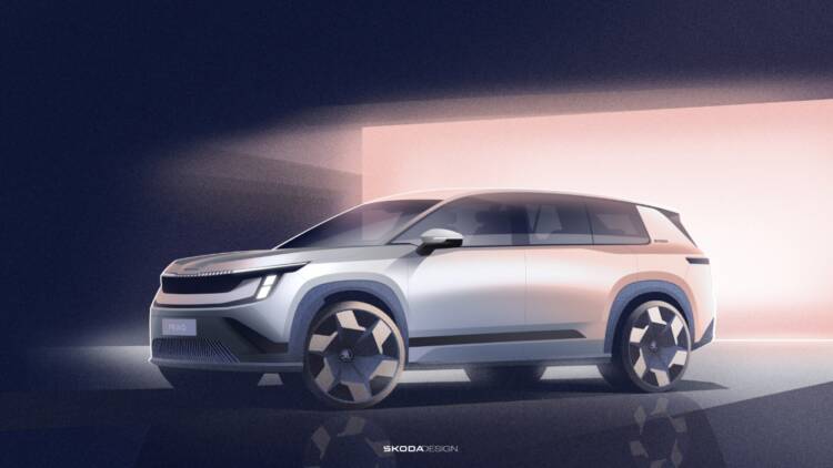 Skoda Peaq o SUV de 7 lugares