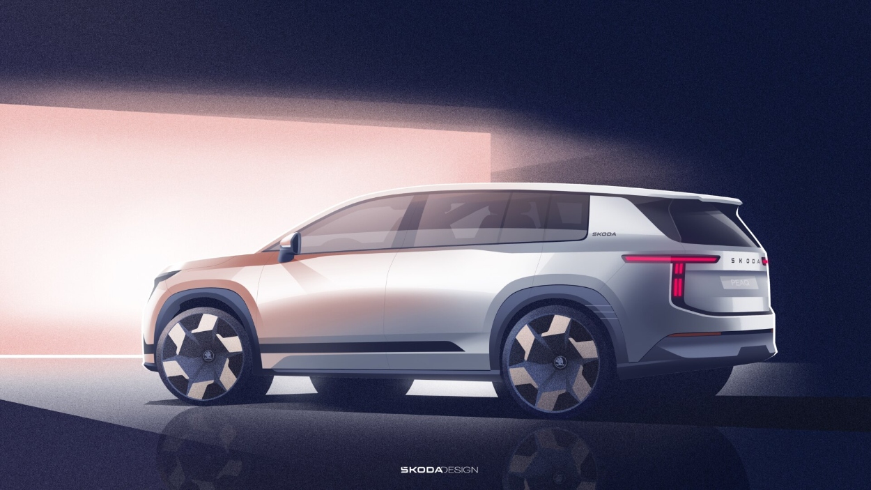 Skoda Peaq o SUV de 7 lugares