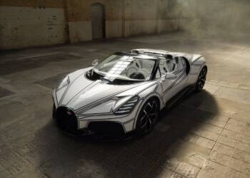 Bugatti W16 Mistral Blanc Éternel