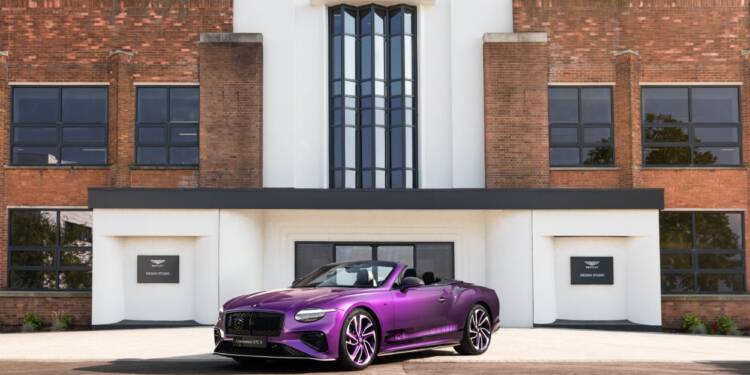 Continental GTC Supernova Purple Ombre