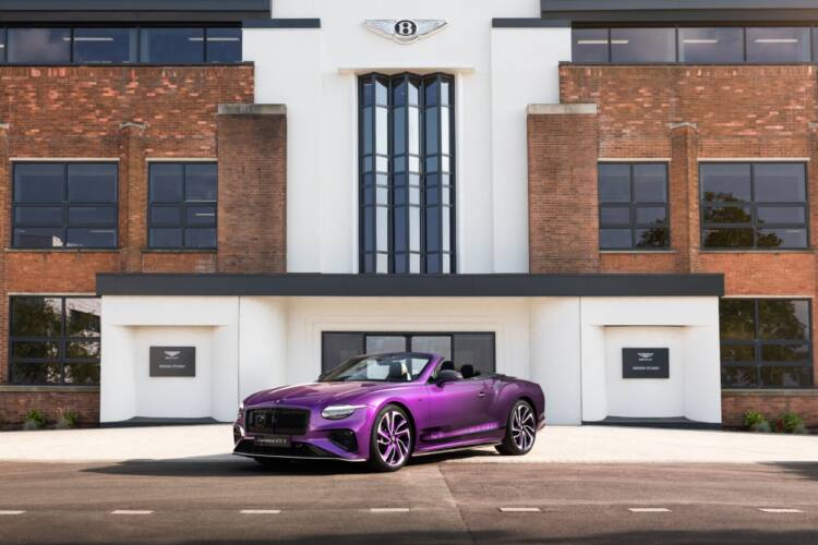 Continental GTC Supernova Purple Ombre