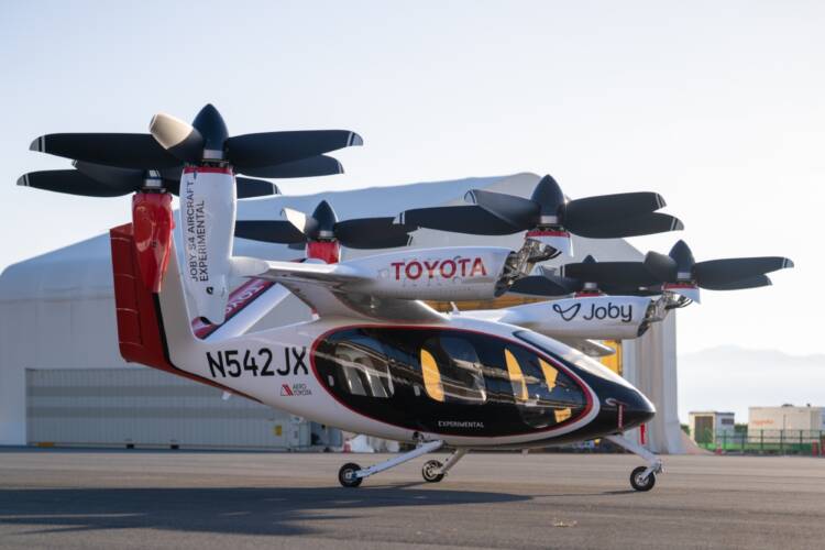 Joby Aviation e a Toyota eVTOL