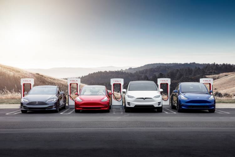 Tesla super carregadores