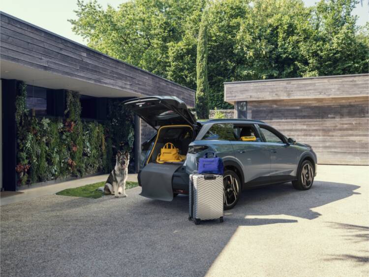 Peugeot apresenta E‑5008 Dog Edition, o SUV pensado para cães