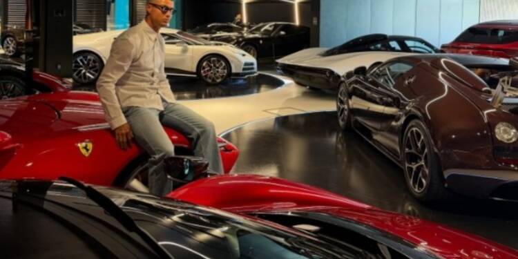 Os carros de CR7