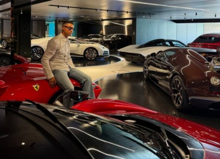 Os carros de CR7