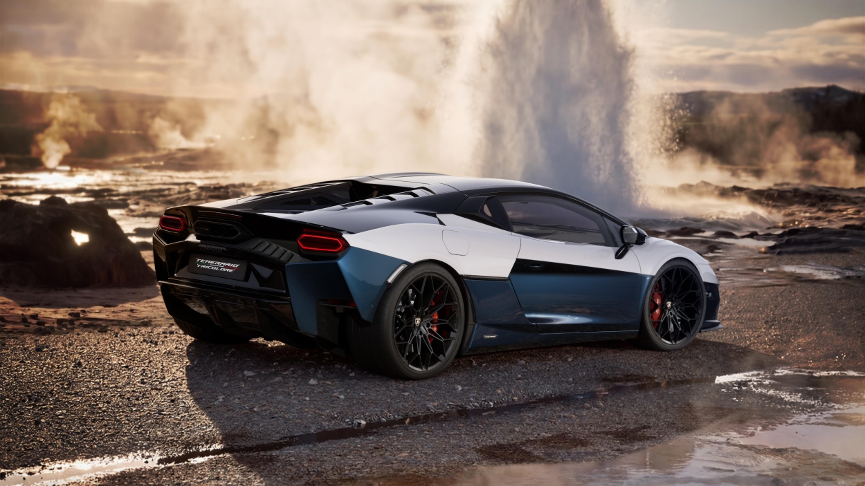 Lamborghini estreia o Temerario Tricolore