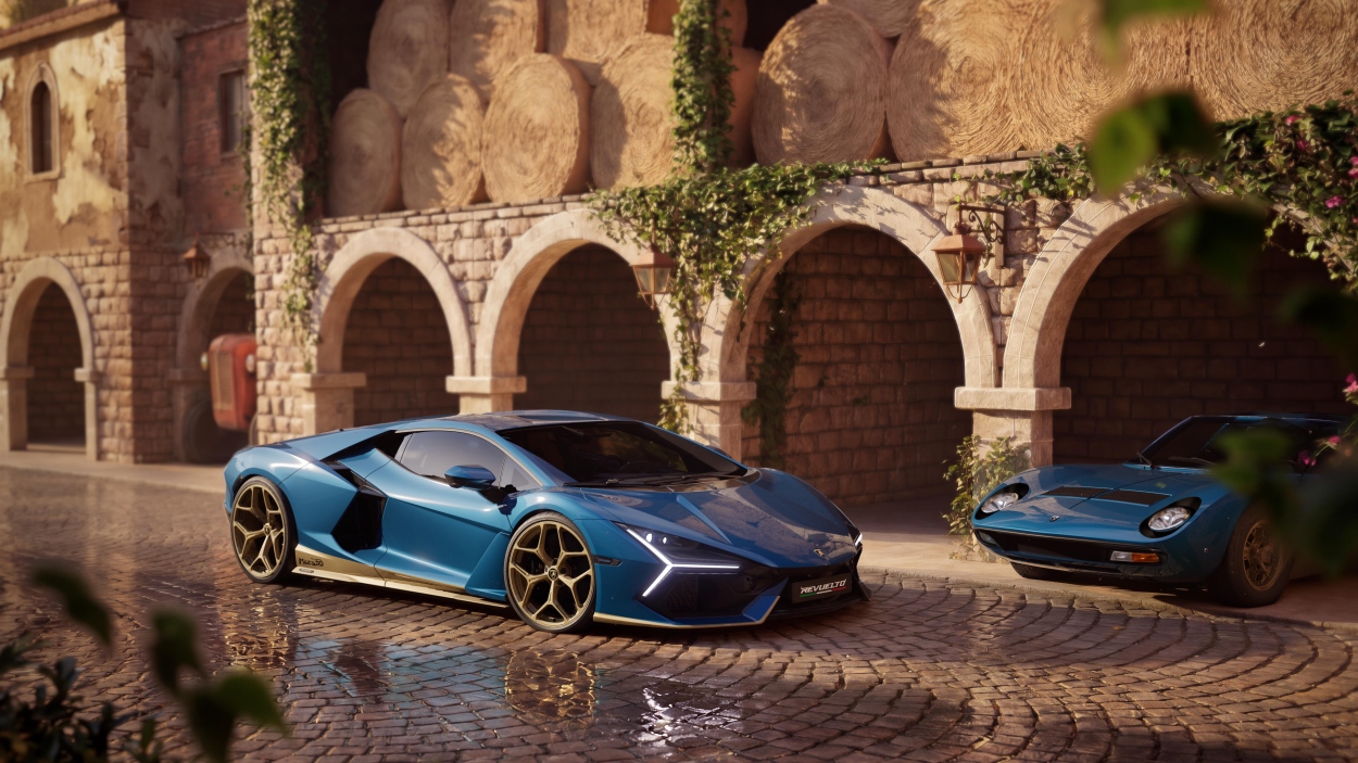 Lamborghini o Revuelto Miura 60° Homage celebra 60 anos do Miura