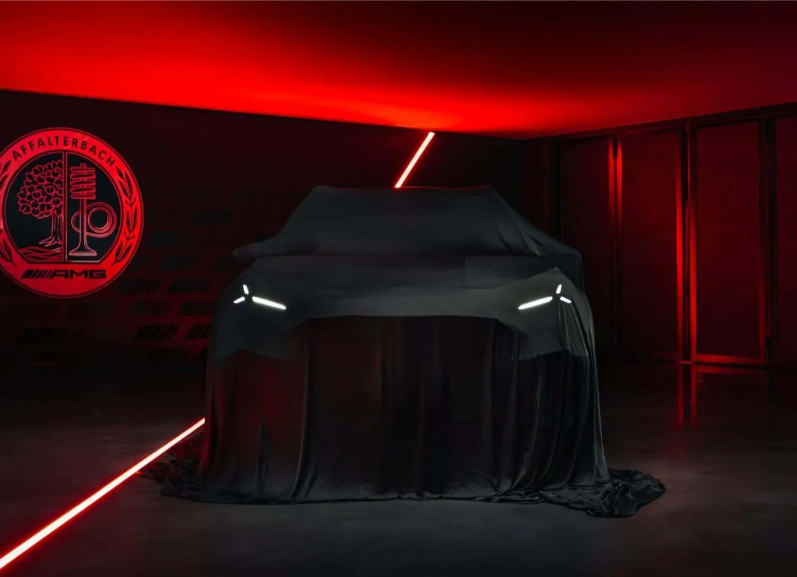 Teaser SUV elétrico Mercedes-AMG