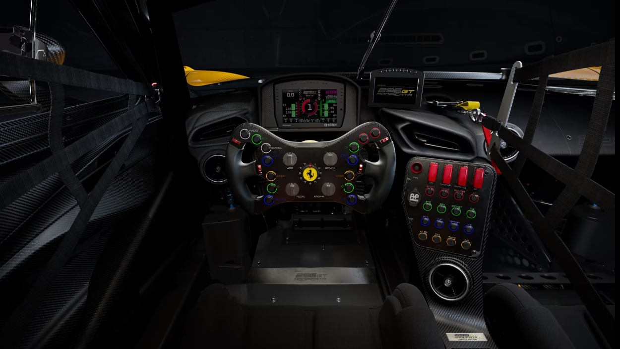 Para a pista Ferrari 296 GT Modificata
