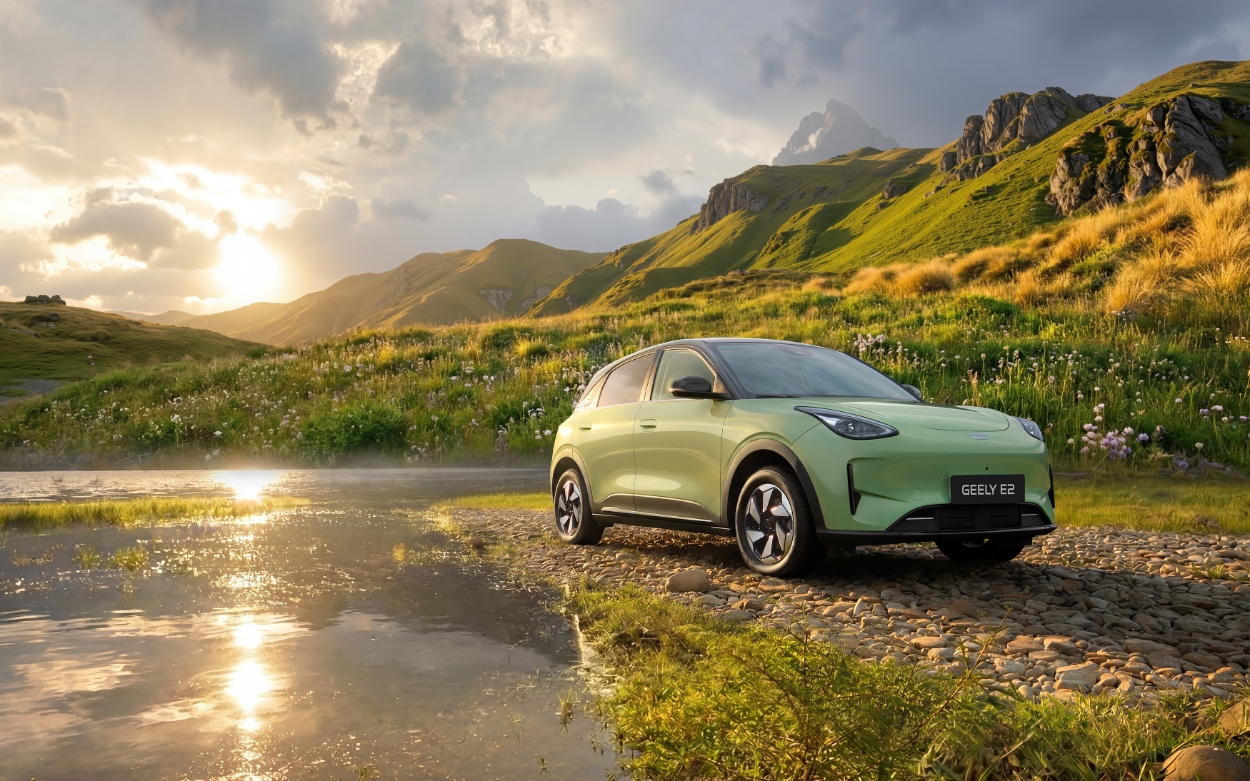 Geely E2 100% elétrico