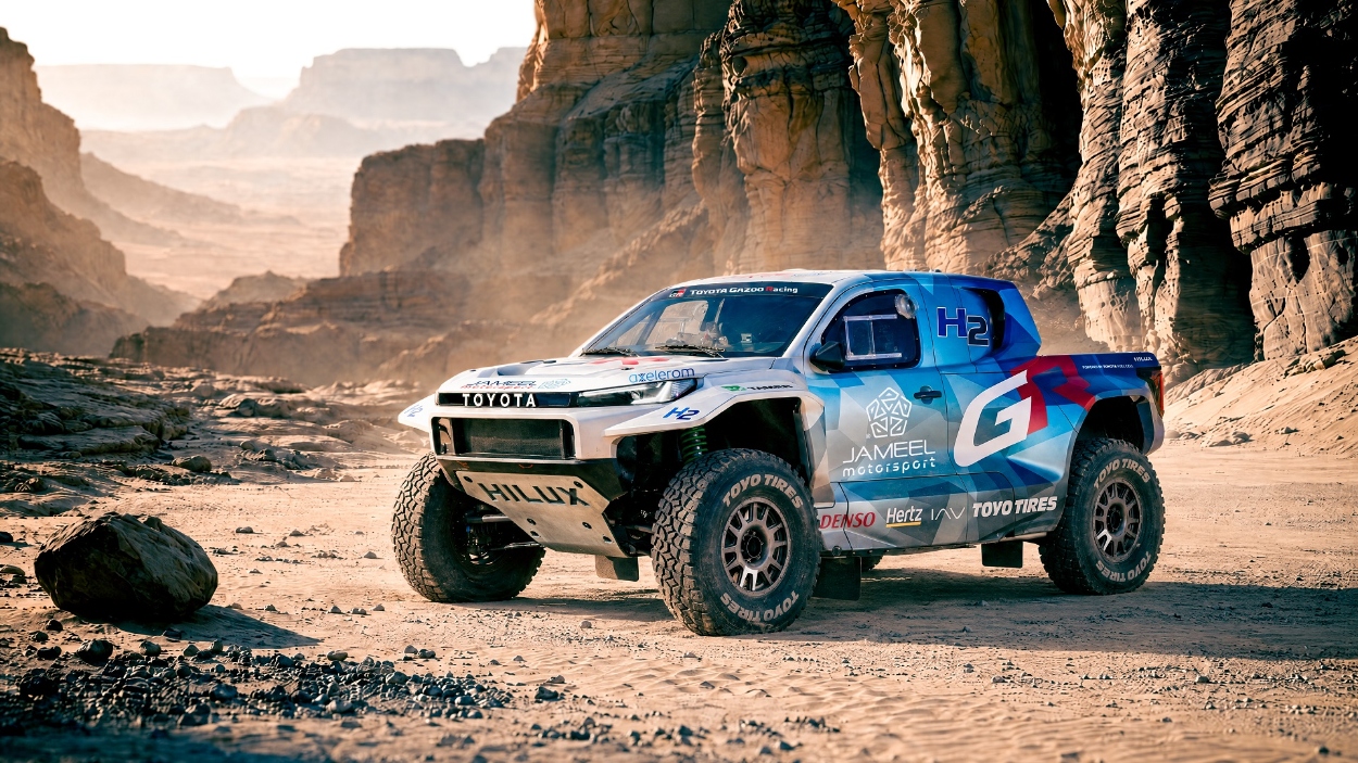 Hilux hidrogénio Dakar