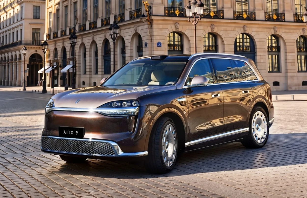 SUV elétrico AITO 9 com tecnologia Huawei