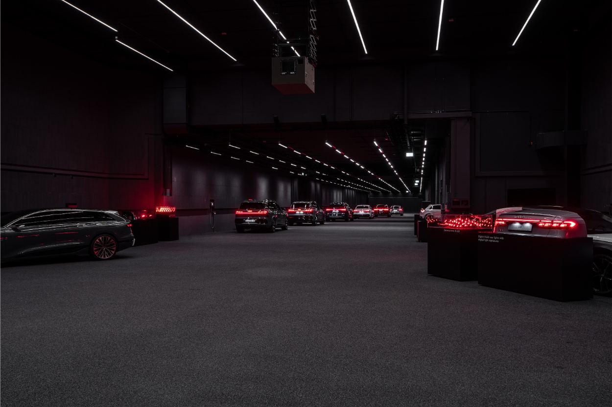 Audi estreia nova tecnologia de iluminação