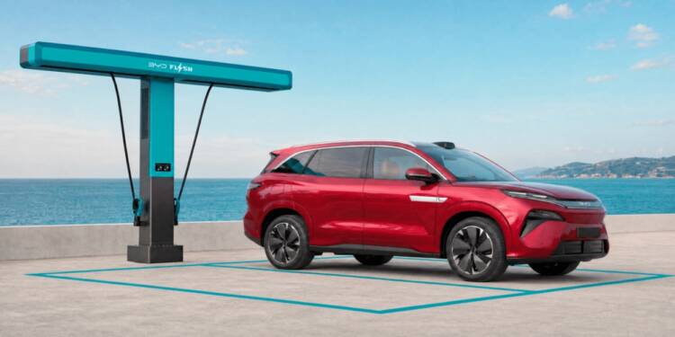 BYD vai instalar 3.000 postos de carregamento ultrarrápido na Europa até ao final de 2027