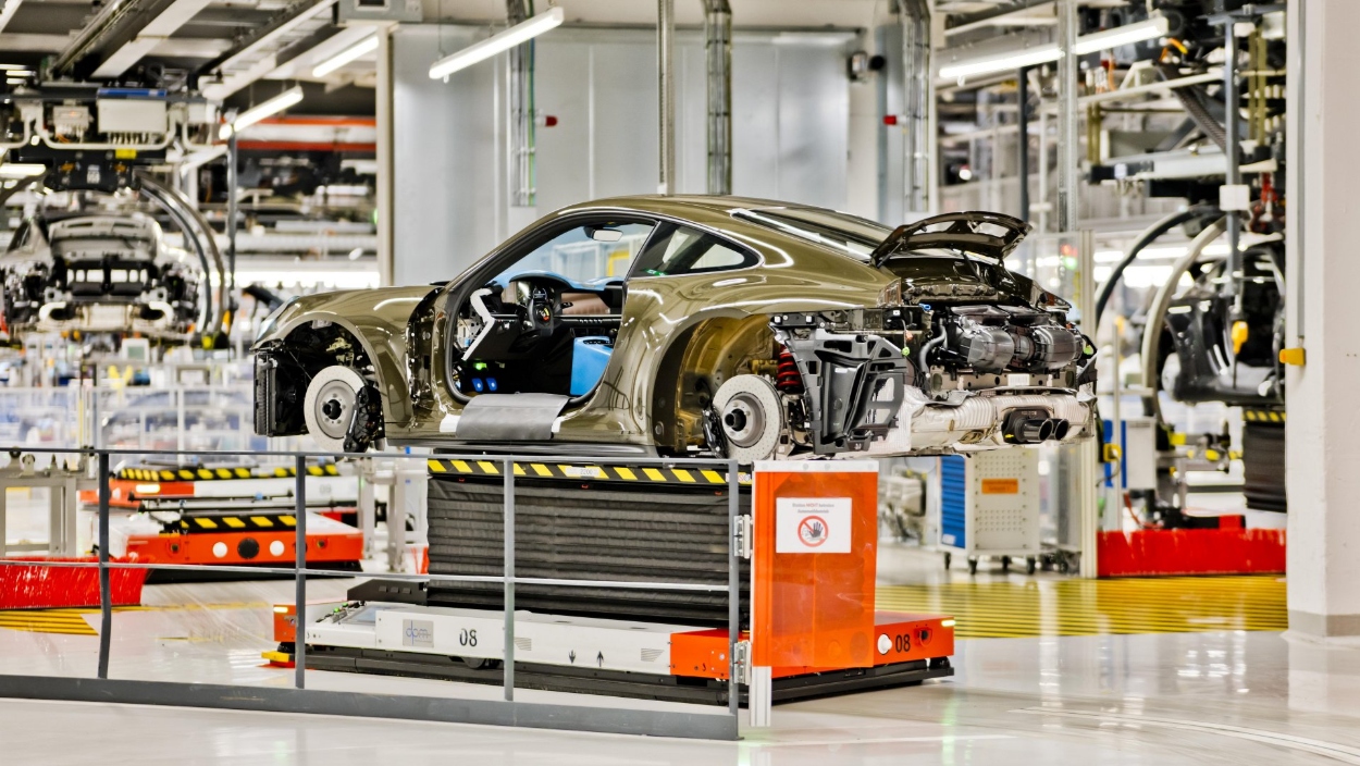 Fábrica da Porsche