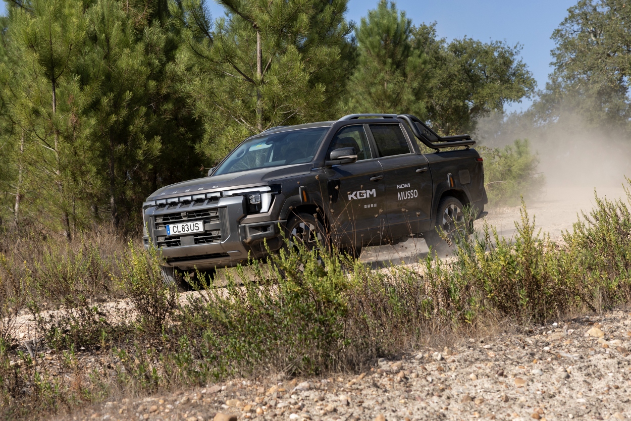 Nova geração da pick-up KGM Musso