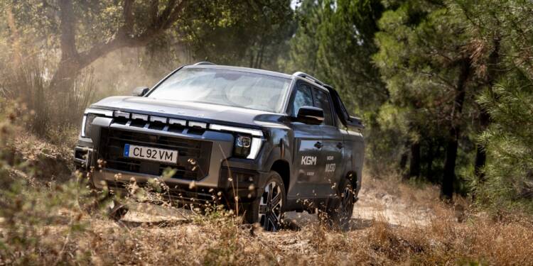 Nova geração da pick-up KGM Musso