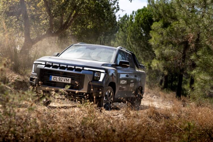 Nova geração da pick-up KGM Musso