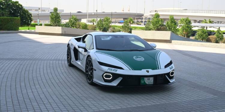 Lamborghini Temerario Policia do Dubai