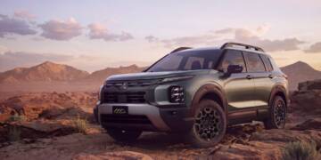 Mitsubishi vai apresentar o Outlander Diamond Trail Edition na edição 2026 do SEMA