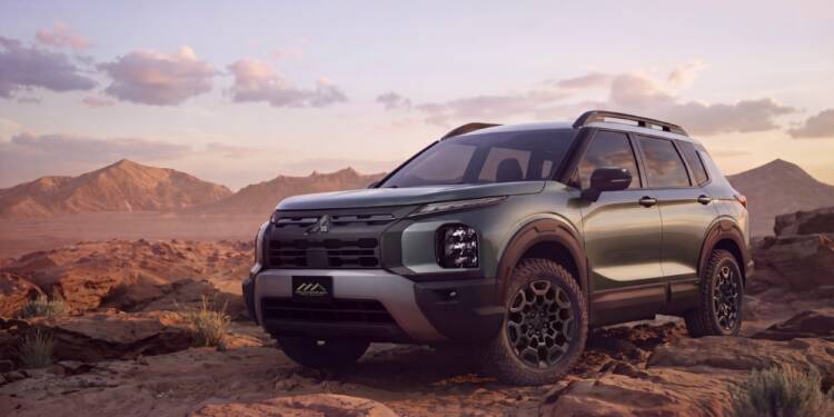 Mitsubishi vai apresentar o Outlander Diamond Trail Edition na edição 2026 do SEMA
