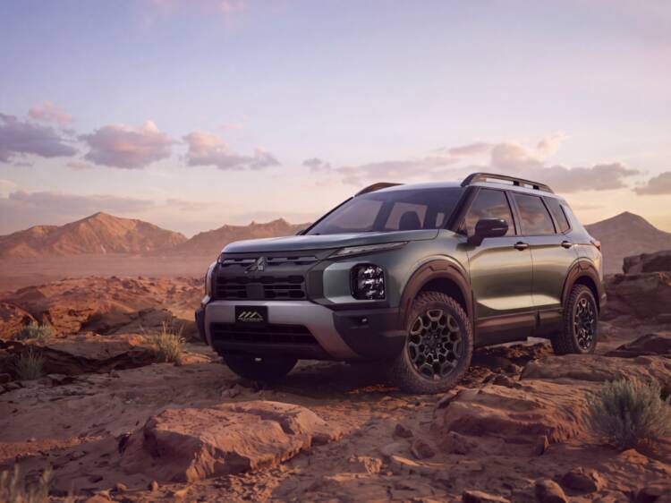 Mitsubishi vai apresentar o Outlander Diamond Trail Edition na edição 2026 do SEMA