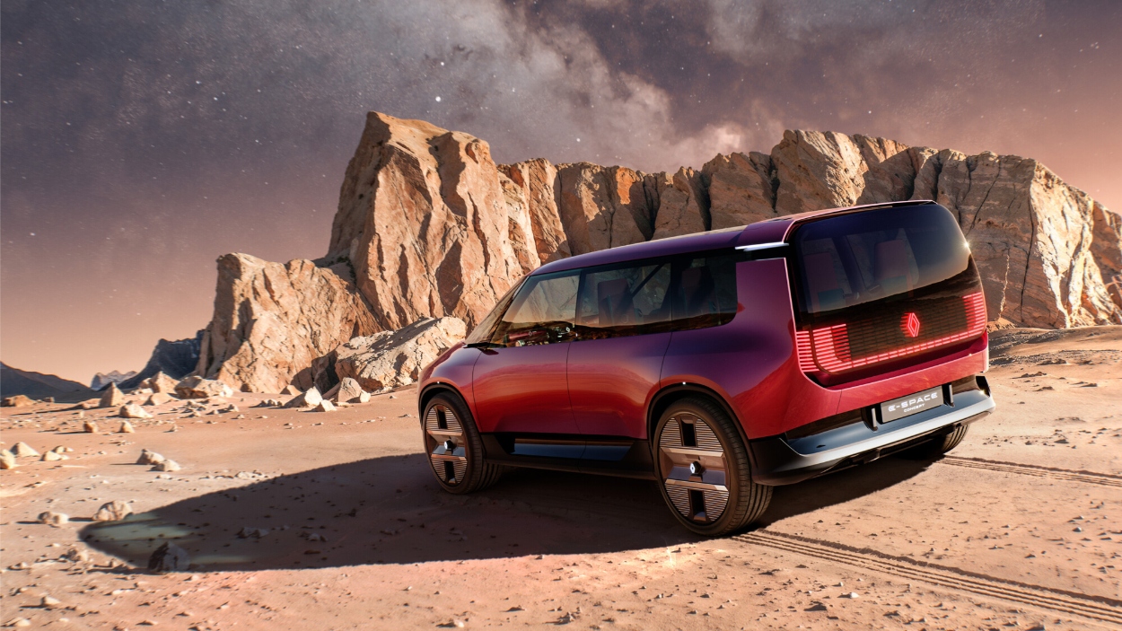 Renault E-Space Concept é o rtegresso dos monovolumes