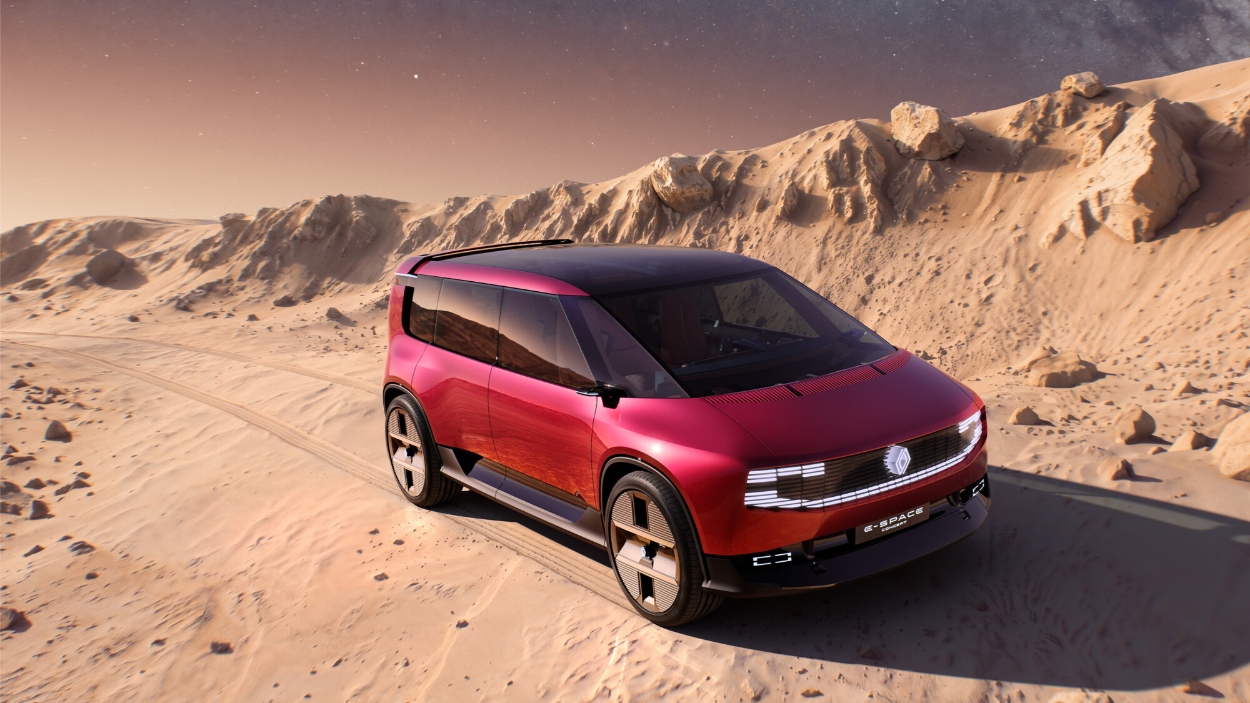 Renault E-Space Concept é o rtegresso dos monovolumes