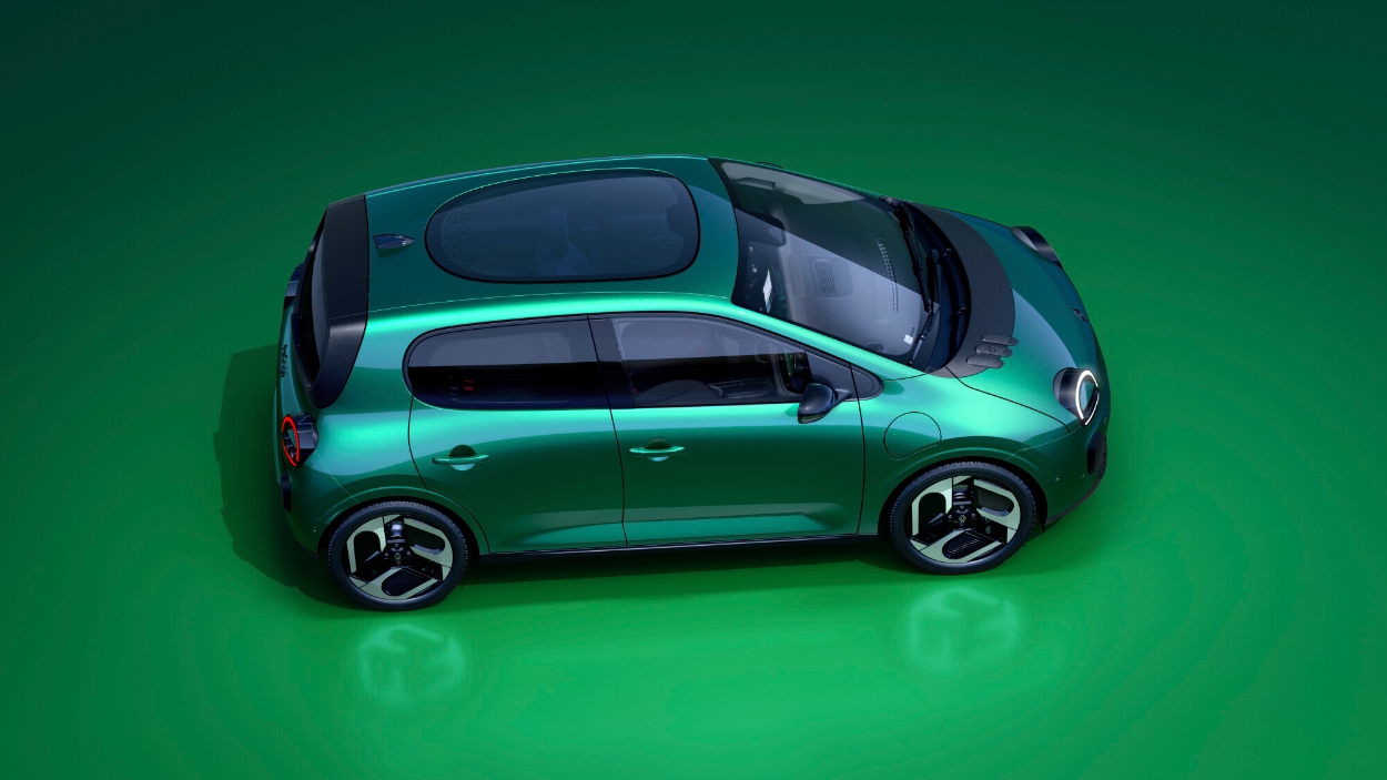 Renault Twingo com teto panorâmico