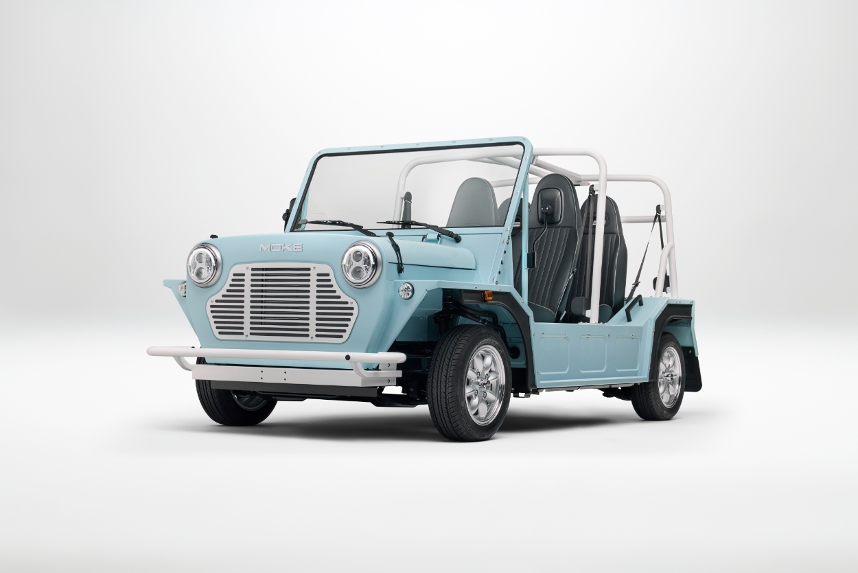 Moke ganha novos argumentos com uma atualização do pequeno descapotável