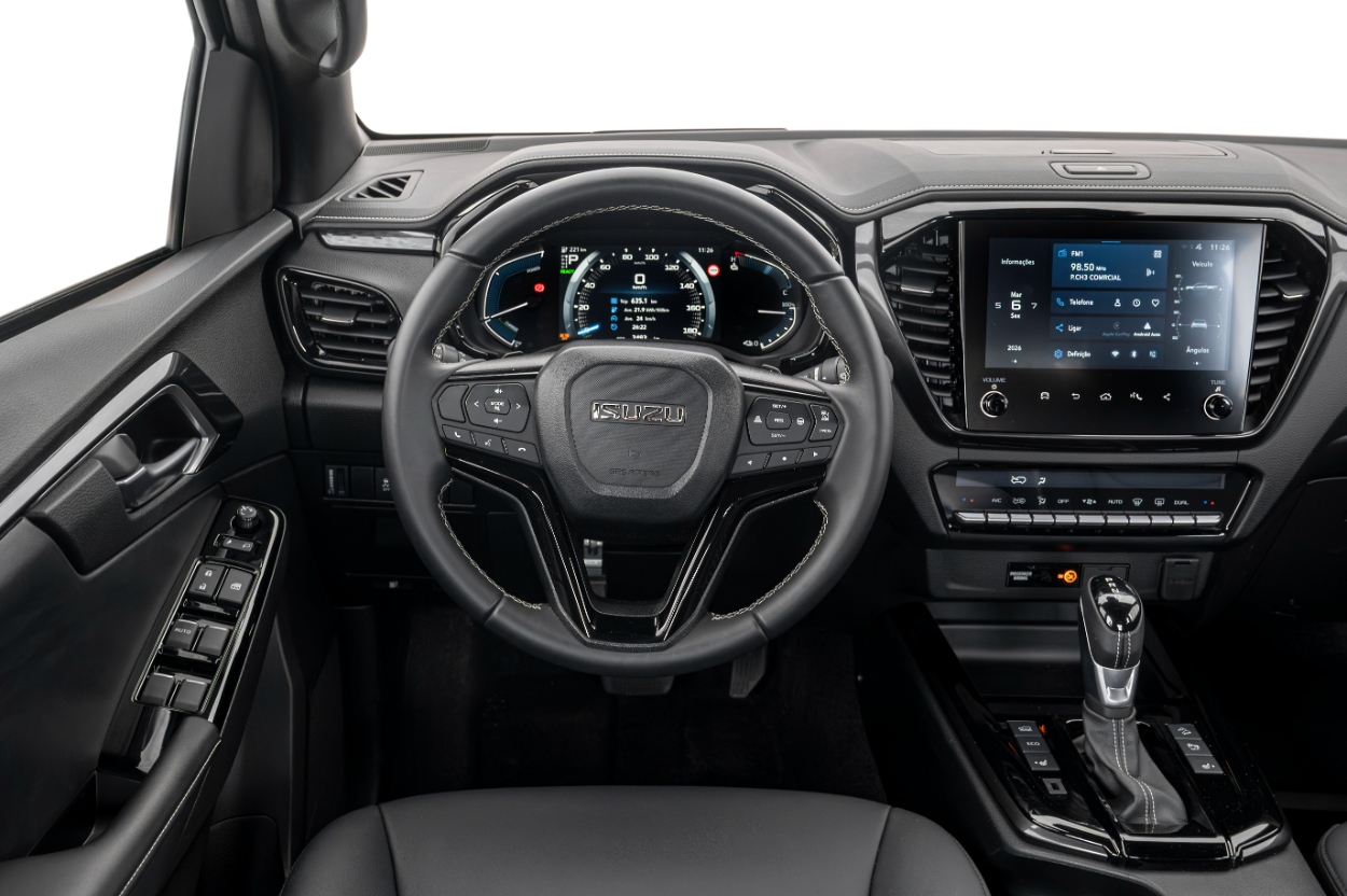 Ensaio Isuzu D-MAX Cabina Dupla 4x4 LSE EV