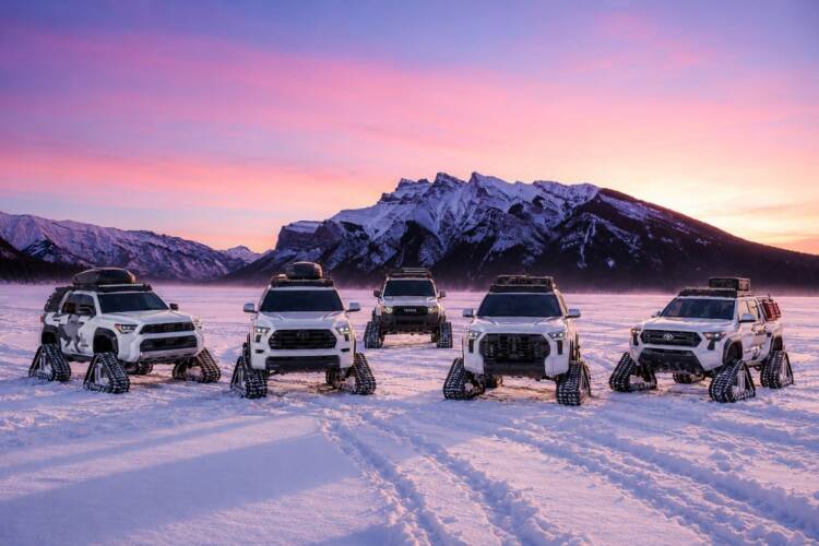 Snowhunter concepts as propostas da Toyota para edição de 2026 do SEMA Show
